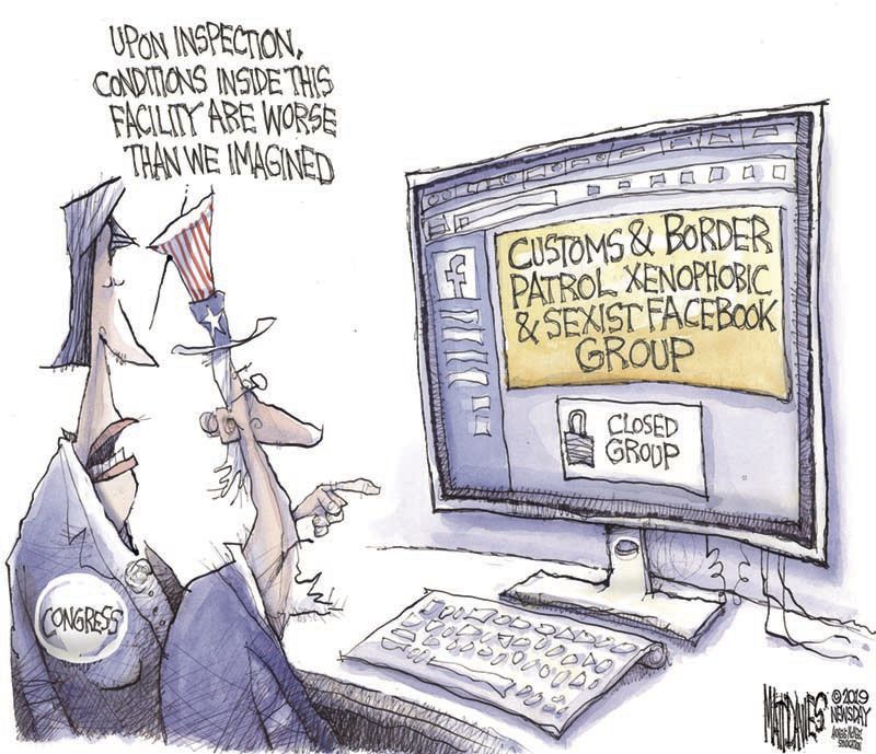 Border Patrol and Facebook